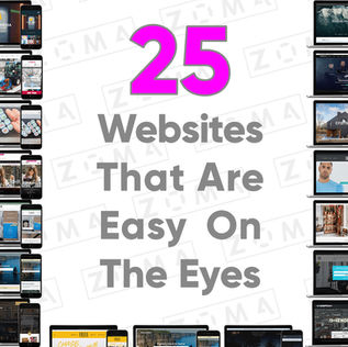 25 Websites That Are Easy On The Eyes