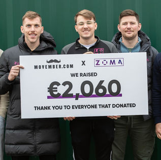 Movember - We raised over €2,000