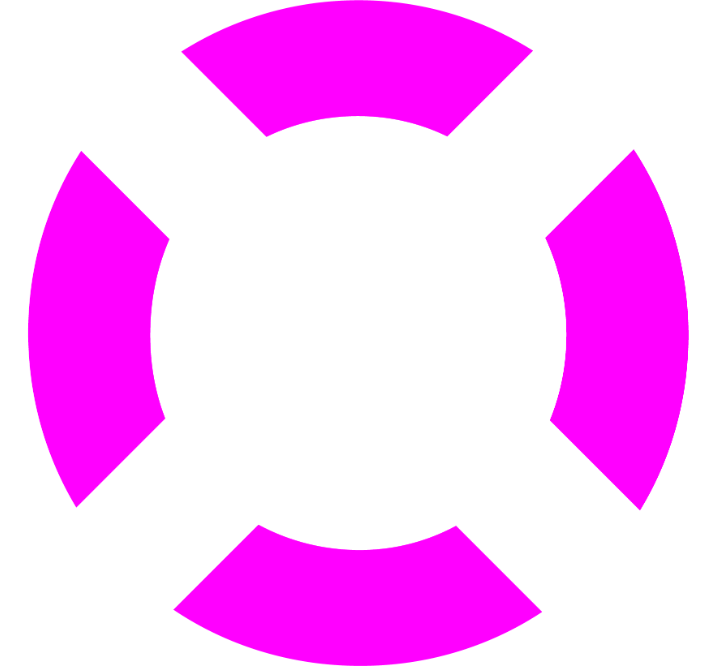 Pink ZOMA logo for website and design-focused campaigns